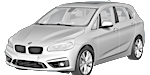 BMW F45 B140F Fault Code
